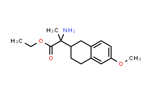 Ethyl 2-amino-2-(6-methoxy-1,2,3,4-tetrahydronaphthalen-2-yl)propanoate