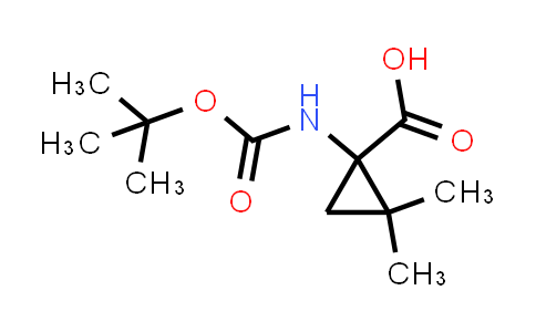 1-((tert-Butoxycarbonyl)amino)-2,2-dimethylcyclopropanecarboxylic acid