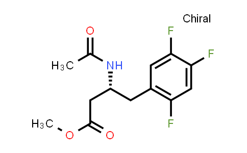 (R)-Methyl 3-acetamido-4-(2,4,5-trifluorophenyl)butanoate