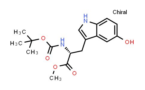 (R)-Methyl 2-((tert-butoxycarbonyl)amino)-3-(5-hydroxy-1H-indol-3-yl)propanoate