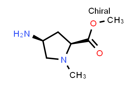 (2S,4S)-Methyl 4-amino-1-methylpyrrolidine-2-carboxylate