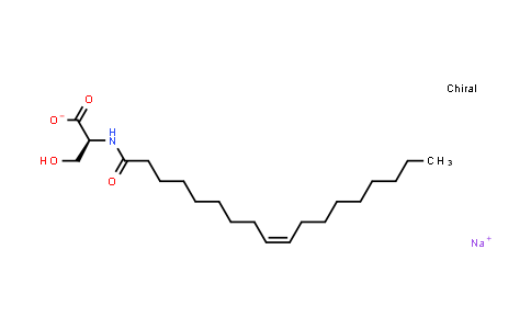 Sodium (S,Z)-3-hydroxy-2-oleamidopropanoate