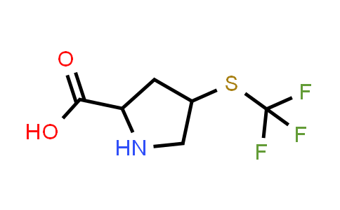 4-((Trifluoromethyl)thio)pyrrolidine-2-carboxylic acid