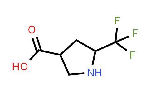 5-(Trifluoromethyl)pyrrolidine-3-carboxylic acid