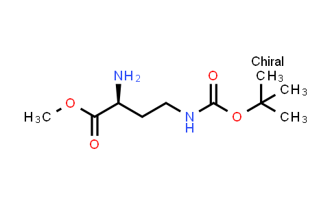 (S)-Methyl 2-amino-4-((tert-butoxycarbonyl)amino)butanoate