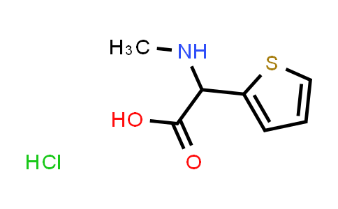 2-(Methylamino)-2-(thiophen-2-yl)acetic acid hydrochloride