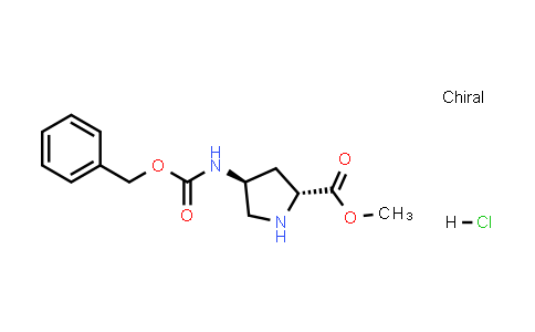 Methyl (2R,4S)-4-Cbz-aminopyrrolidine-2-carboxylate hydrochloride