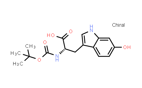 (S)-2-((tert-Butoxycarbonyl)amino)-3-(6-hydroxy-1H-indol-3-yl)propanoic acid