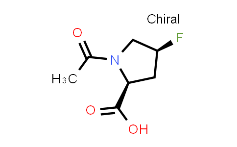 (2S,4S)-1-Acetyl-4-fluoropyrrolidine-2-carboxylic acid