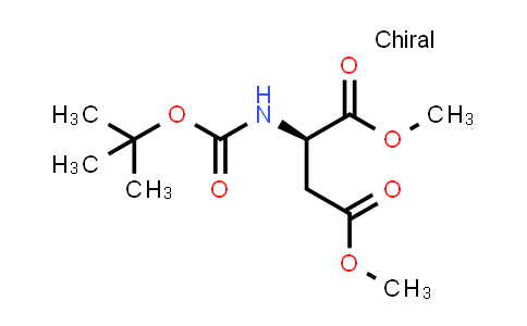 (R)-Dimethyl 2-((tert-butoxycarbonyl)amino)succinate