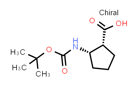 (1R,2S)-2-((tert-Butoxycarbonyl)amino)cyclopentanecarboxylic acid