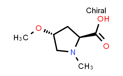 (2S,4R)-4-Methoxy-1-methylpyrrolidine-2-carboxylic acid