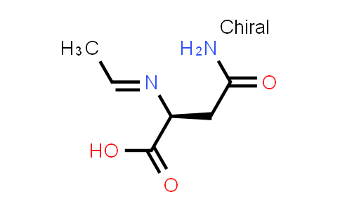 (S)-4-Amino-2-(ethylideneamino)-4-oxobutanoic acid