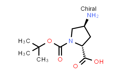 (2R,4S)-4-Amino-1-(tert-butoxycarbonyl)pyrrolidine-2-carboxylic acid