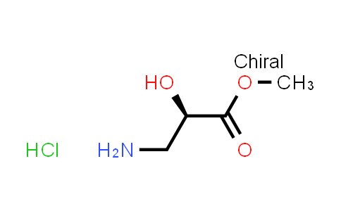 (R)-Methyl 3-amino-2-hydroxypropanoate hydrochloride