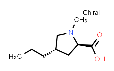 trans-1-Methyl-4-propylpyrrolidine-2-carboxylic acid