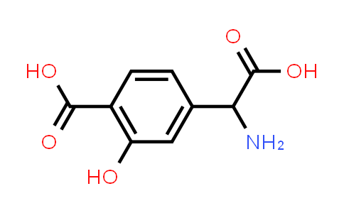 4-(Amino(carboxy)methyl)-2-hydroxybenzoic acid