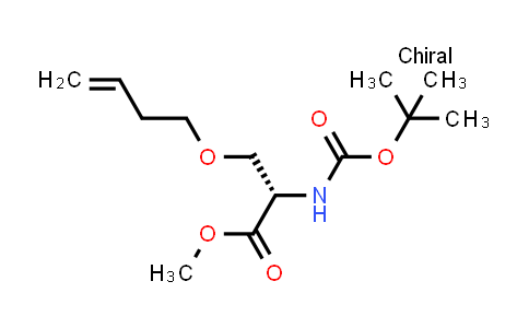 (S)-Methyl 3-(but-3-en-1-yloxy)-2-((tert-butoxycarbonyl)amino)propanoate