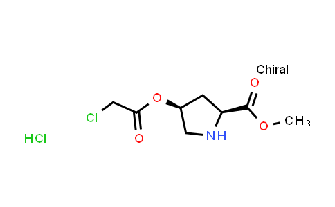 (2S,4S)-Methyl 4-(2-chloroacetoxy)pyrrolidine-2-carboxylate hydrochloride