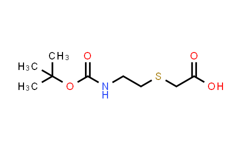 2-((2-((tert-Butoxycarbonyl)amino)ethyl)thio)acetic acid