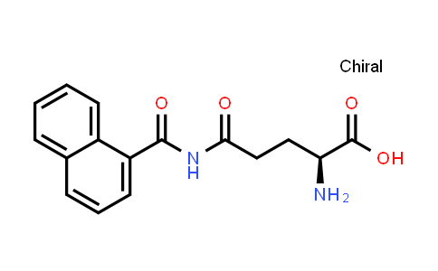 (S)-5-(1-Naphthamido)-2-amino-5-oxopentanoic acid