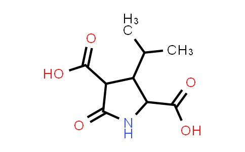 3-Isopropyl-5-oxopyrrolidine-2,4-dicarboxylic acid