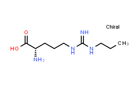 (S)-2-Amino-5-(3-propylguanidino)pentanoic acid