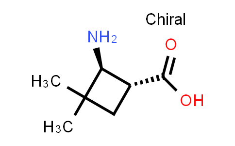 trans-2-amino-3,3-dimethylcyclobutanecarboxylic acid