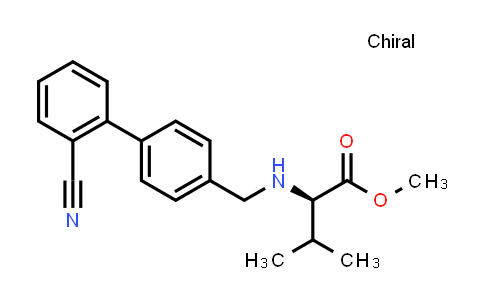 (R)-Methyl 2-(((2'-cyano-[1,1'-biphenyl]-4-yl)methyl)amino)-3-methylbutanoate