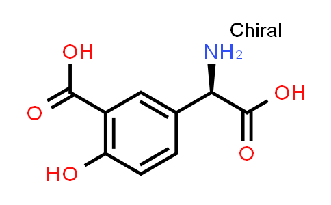 (R)-5-(Amino(carboxy)methyl)-2-hydroxybenzoic acid