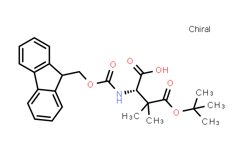 (S)-2-((((9H-Fluoren-9-yl)methoxy)carbonyl)amino)-4-(tert-butoxy)-3,3-dimethyl-4-oxobutanoic acid