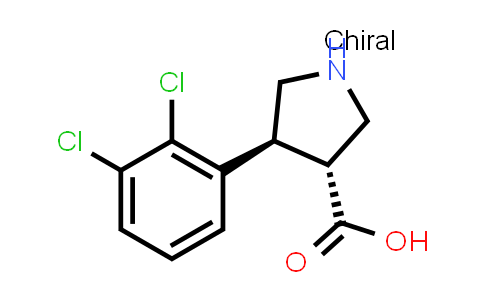 (3R,4S)-rel-4-(2,3-Dichlorophenyl)pyrrolidine-3-carboxylic acid