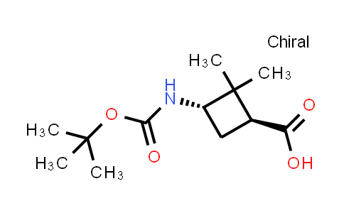 trans-3-(Boc-amino)-2,2-dimethylcyclobutane-carboxylic acid