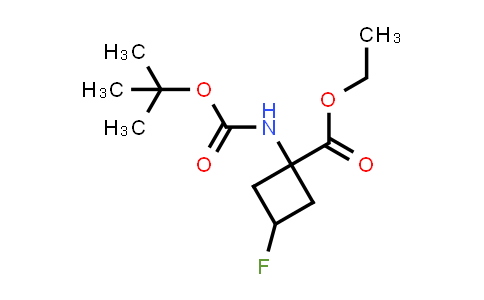 Ethyl 1-(Boc-amino)-3-fluorocyclobutanecarboxylate