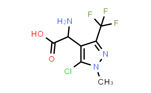 2-Amino-2-(5-chloro-1-methyl-3-(trifluoromethyl)-1H-pyrazol-4-yl)acetic acid