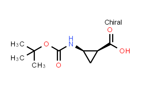 (1S,2R)-2-((tert-Butoxycarbonyl)amino)cyclopropanecarboxylic acid
