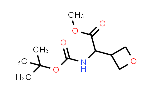 Methyl 2-((tert-butoxycarbonyl)amino)-2-(oxetan-3-yl)acetate