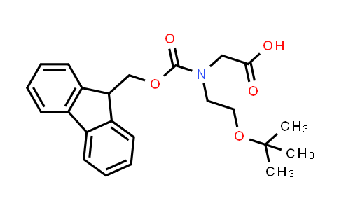 2-((((9H-Fluoren-9-yl)methoxy)carbonyl)(2-(tert-butoxy)ethyl)amino)acetic acid