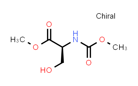 (S)-Methyl 3-hydroxy-2-((methoxycarbonyl)amino)propanoate