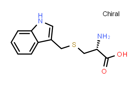 (R)-3-(((1H-Indol-3-yl)methyl)thio)-2-aminopropanoic acid