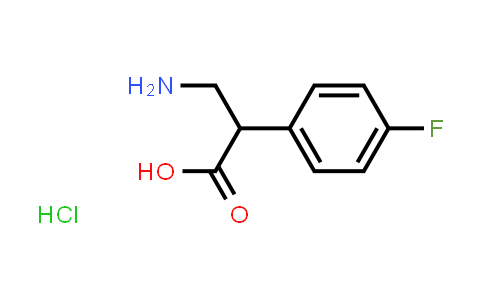 3-Amino-2-(4-fluorophenyl)propanoic acid hydrochloride