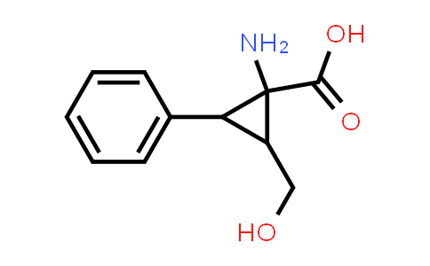 1-Amino-2-(hydroxymethyl)-3-phenylcyclopropanecarboxylic acid