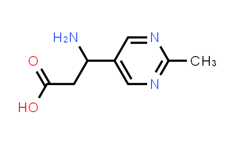 3-Amino-3-(2-methylpyrimidin-5-yl)propanoic acid
