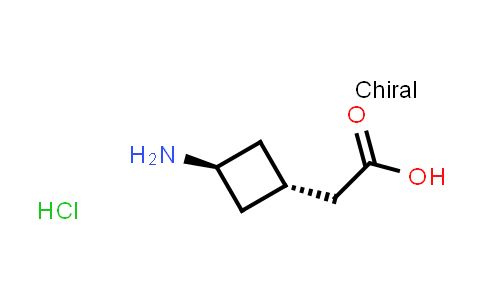 2-(trans-3-Aminocyclobutyl)acetic acid hydrochloride
