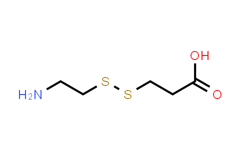 3-((2-Aminoethyl)disulfanyl)propanoic acid