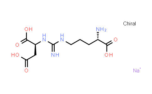 Sodium (S)-2-(3-((S)-4-amino-4-carboxybutyl)guanidino)succinic acid(1:x)