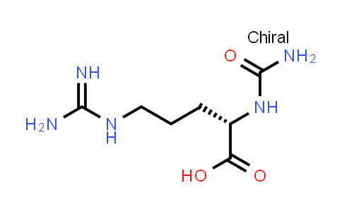 (S)-5-Guanidino-2-ureidopentanoic acid