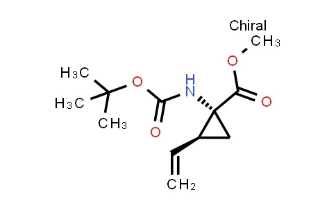 (1R,2S)-Methyl 1-((tert-butoxycarbonyl)amino)-2-vinylcyclopropanecarboxylate