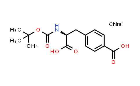 (S)-4-(2-((tert-Butoxycarbonyl)amino)-2-carboxyethyl)benzoic acid