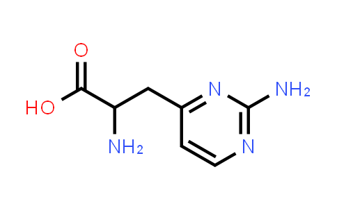 2-Amino-3-(2-aminopyrimidin-4-yl)propanoic acid